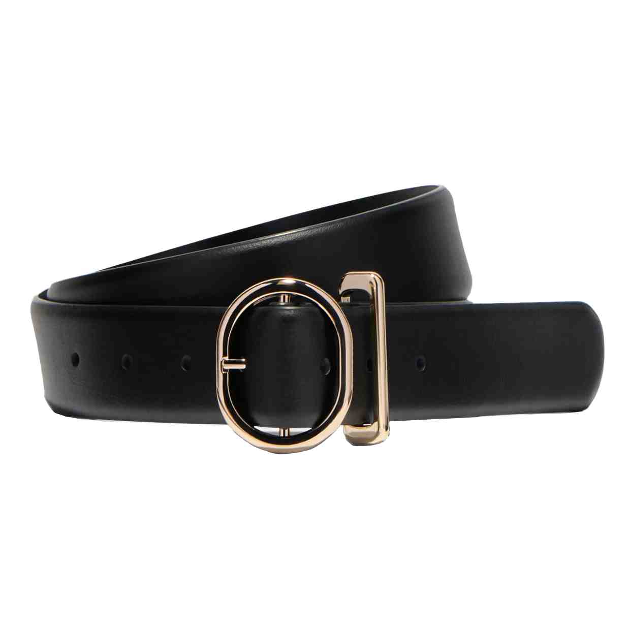 Veronika Maine Oval Buckle Leather Keeper